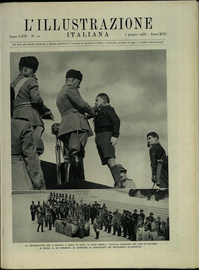 L'ILLUSTRAZIONE ITALIANA. 2 Giugno 1935. Anno 62 - N. 22.