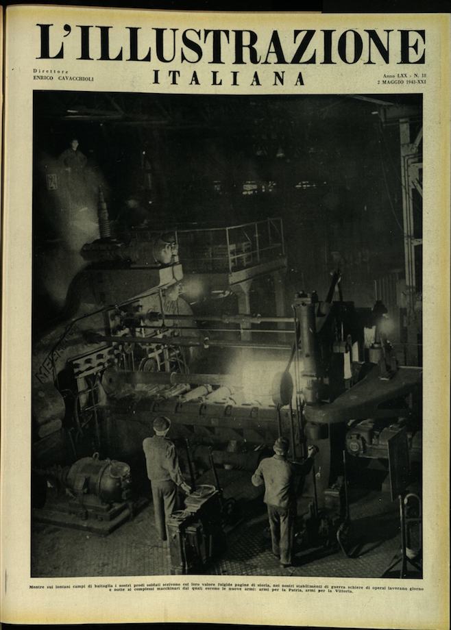 L'ILLUSTRAZIONE ITALIANA. 2 Maggio 1943. Anno 70 - N. 18.