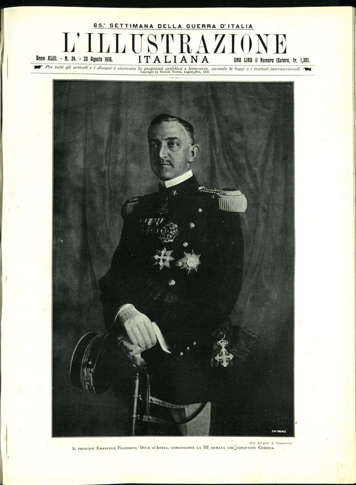 L'ILLUSTRAZIONE ITALIANA. 20 Agosto 1916. Anno XLIII - N. 34.