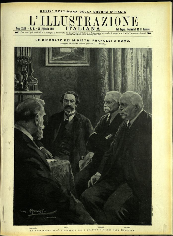 L'ILLUSTRAZIONE ITALIANA. 20 Febbraio 1916. Anno XLIII - N. 8.