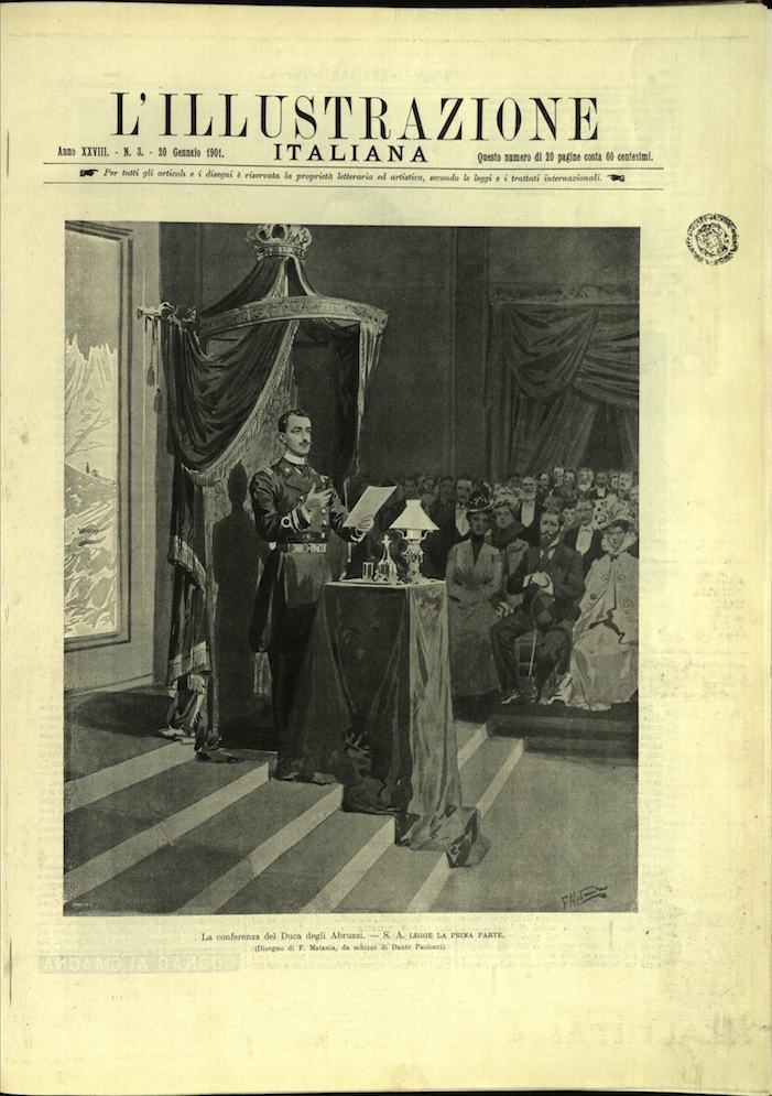 L'ILLUSTRAZIONE ITALIANA. 20 Gennaio 1901. Anno XXVIII - N. 3.