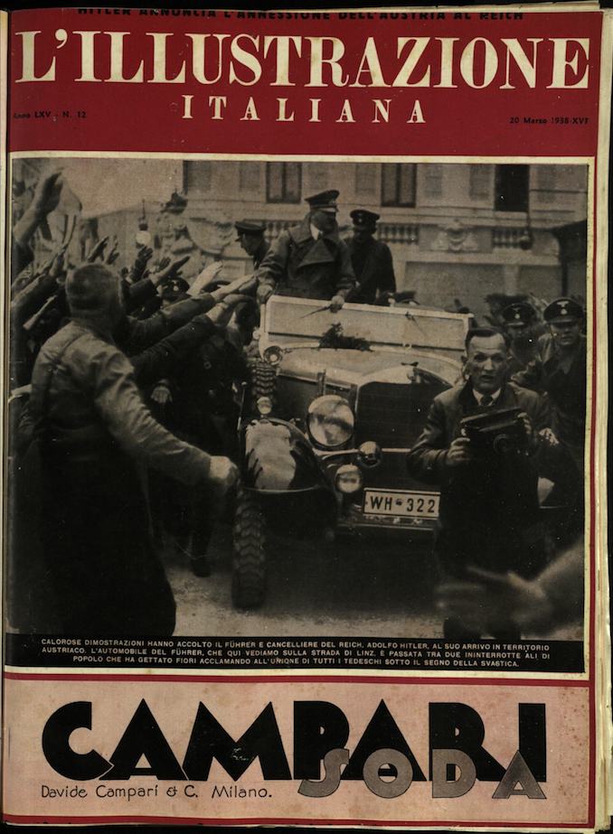 L'ILLUSTRAZIONE ITALIANA. 20 Marzo 1938. Anno 65 - N. 12.