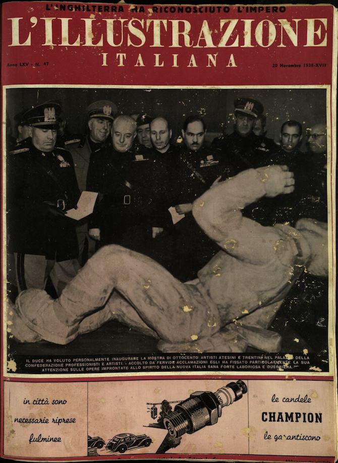 L'ILLUSTRAZIONE ITALIANA. 20 Novembre 1938. Anno 65 - N. 47.