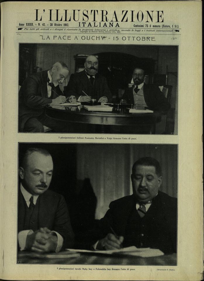 L'ILLUSTRAZIONE ITALIANA. 20 Ottobre 1912. Anno XXXIX - N. 42.