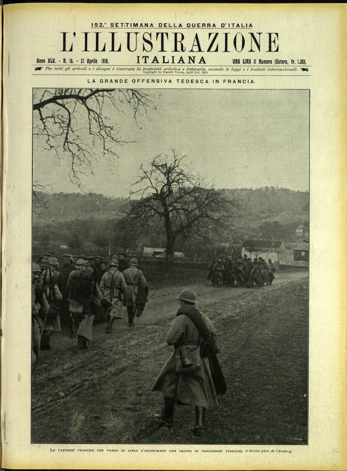 L'ILLUSTRAZIONE ITALIANA. 21 Aprile 1918. Anno XLV - N. 16.