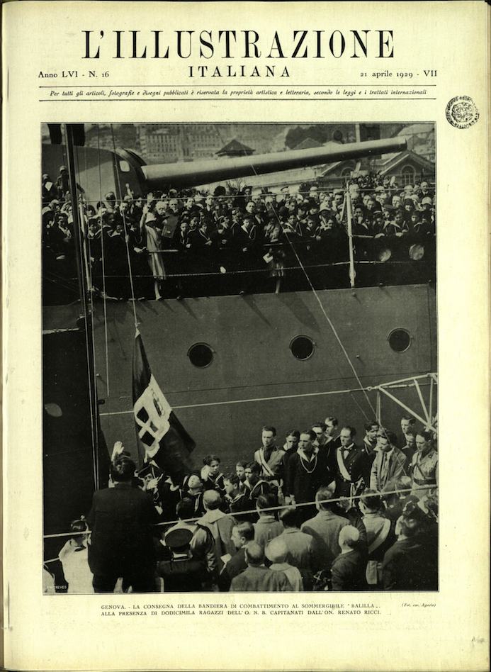 L'ILLUSTRAZIONE ITALIANA. 21 Aprile 1929. Anno 56 - N. 16.