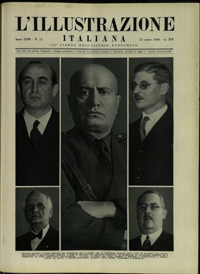 L'ILLUSTRAZIONE ITALIANA. 22 Marzo 1936. Anno 63 - N. 12.