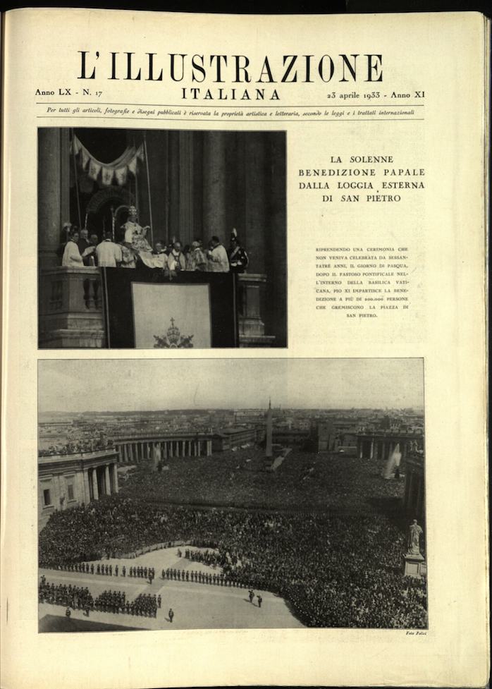 L'ILLUSTRAZIONE ITALIANA. 23 Aprile 1933. Anno 60 - N. 17.