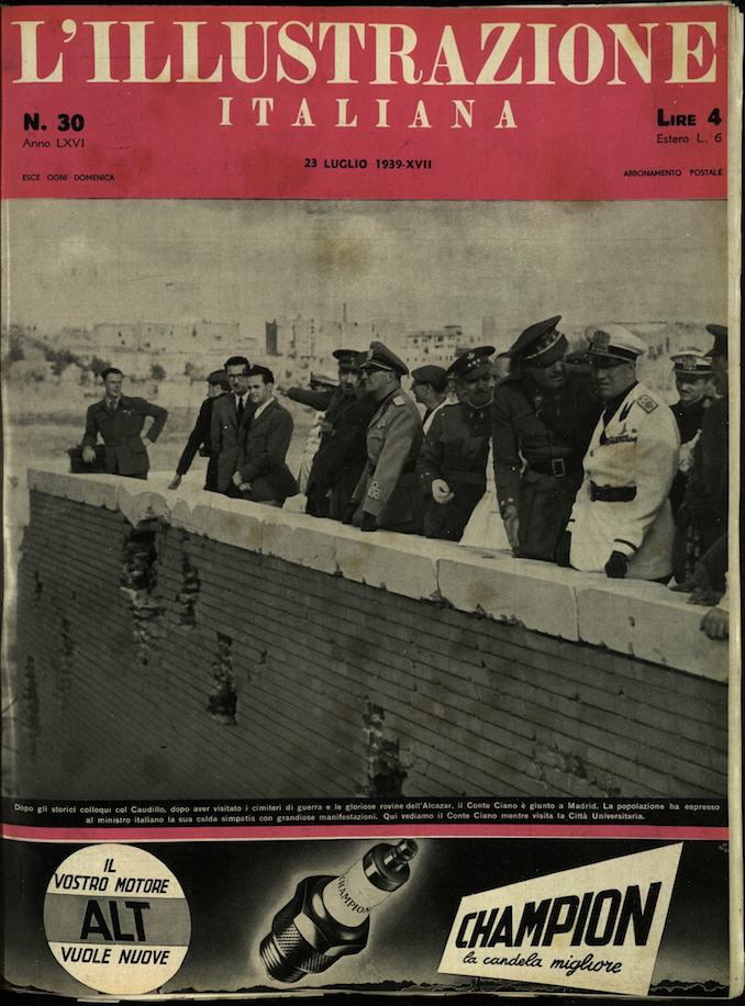 L'ILLUSTRAZIONE ITALIANA. 23 Luglio 1939. Anno 66 - N. 30.