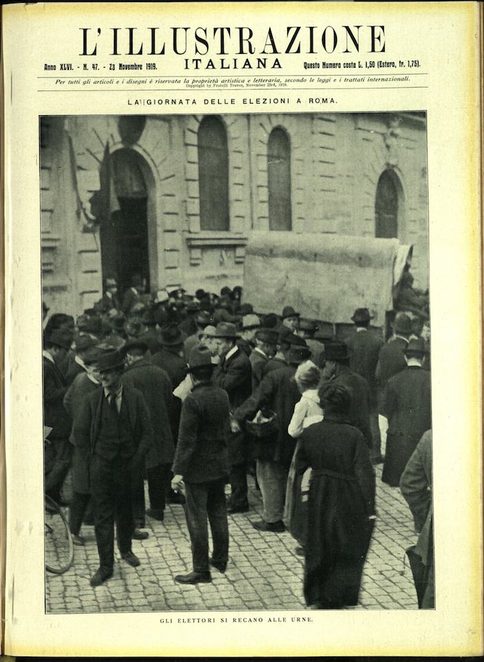 L'ILLUSTRAZIONE ITALIANA. 23 Novembre 1919. Anno XLVI - N. 47.