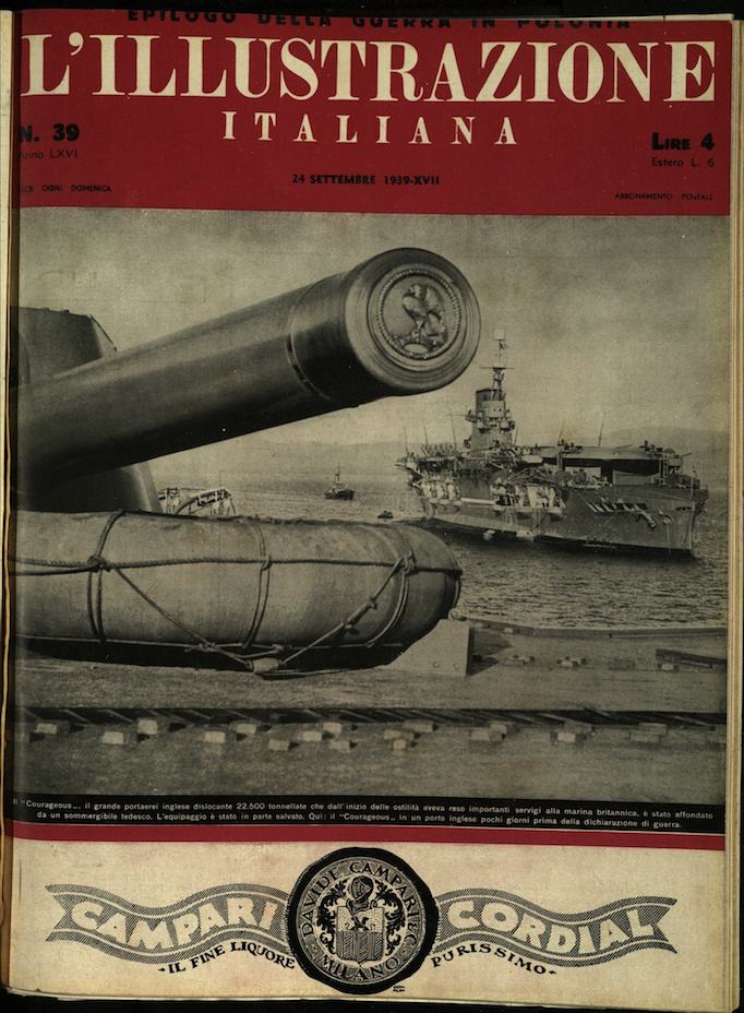 L'ILLUSTRAZIONE ITALIANA. 24 Settembre 1939. Anno 66 - N. 39.