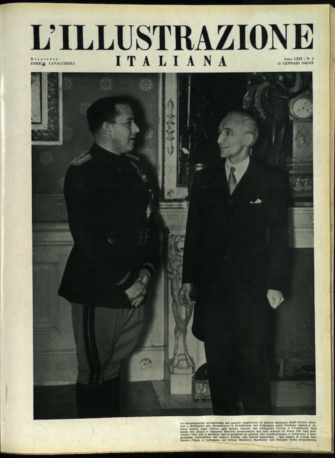 L'ILLUSTRAZIONE ITALIANA. 25 Gennaio 1942. Anno 69 - N. 4.
