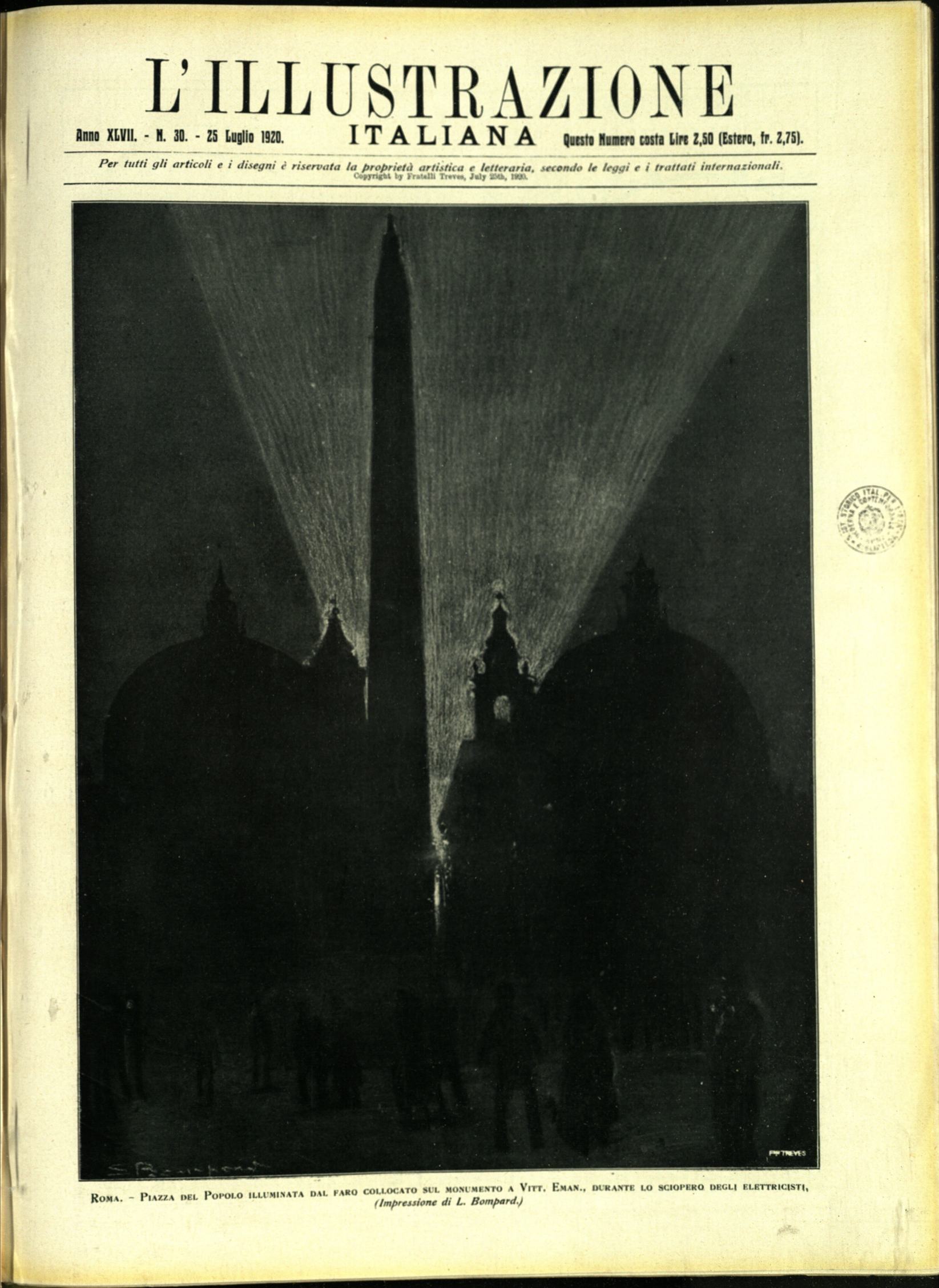 L'ILLUSTRAZIONE ITALIANA. 25 Luglio 1920. Anno XLVII - N. 30.