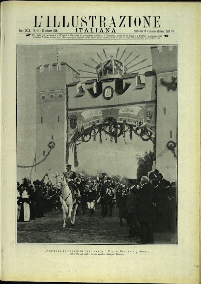 L'ILLUSTRAZIONE ITALIANA. 25 Ottobre 1908. Anno XXXV - N. 43.