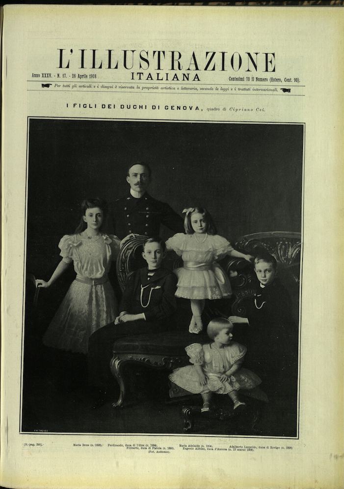 L'ILLUSTRAZIONE ITALIANA. 26 Aprile 1908. Anno XXXV - N. 17.