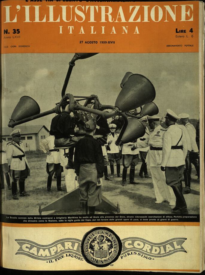 L'ILLUSTRAZIONE ITALIANA. 27 Agosto 1939. Anno 66 - N. 35.
