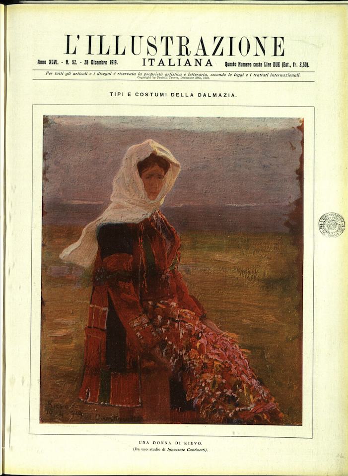 L'ILLUSTRAZIONE ITALIANA. 28 Dicembre 1919. Anno XLVI - N. 52.