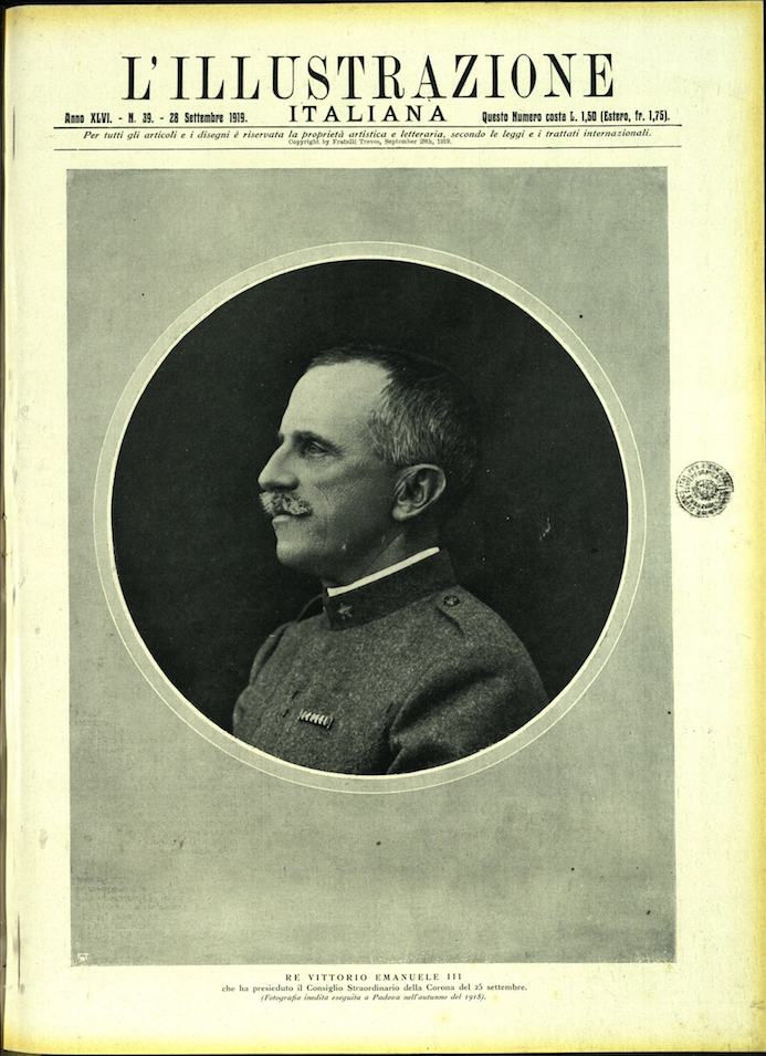 L'ILLUSTRAZIONE ITALIANA. 28 Settembre 1919. Anno XLVI - N. 39.