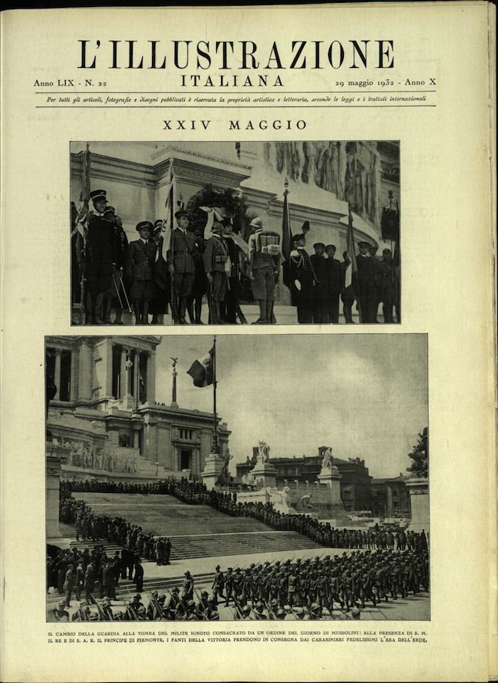 L'ILLUSTRAZIONE ITALIANA. 29 Maggio 1932. Anno 59 - N. 22.