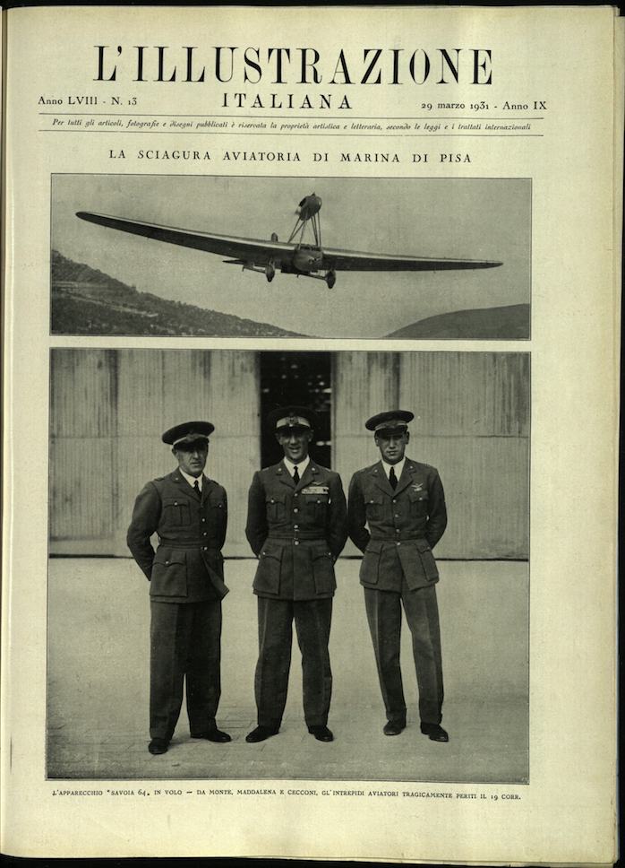 L'ILLUSTRAZIONE ITALIANA. 29 Marzo 1931. Anno 58 - N. 13.