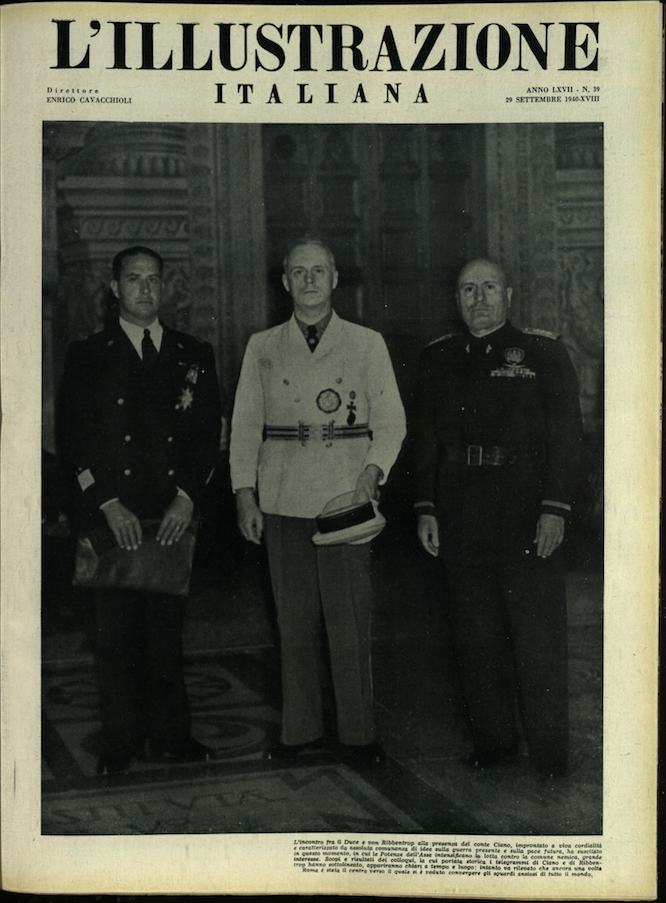 L'ILLUSTRAZIONE ITALIANA 29 Settembre 1940 Anno 67 - N. 39