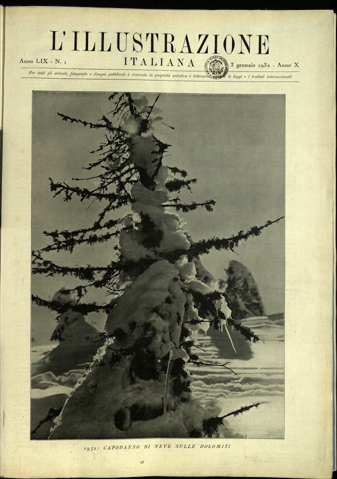 L'ILLUSTRAZIONE ITALIANA. 3 Gennaio 1932. Anno 59 - N. 1.