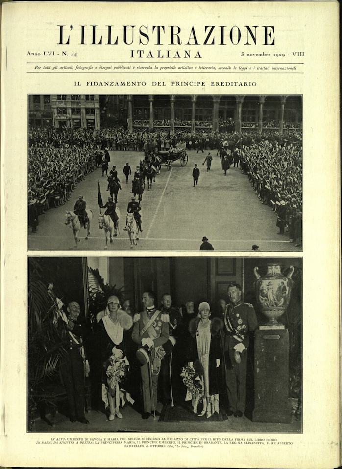 L'ILLUSTRAZIONE ITALIANA. 3 Novembre 1929. Anno 56 - N. 44.