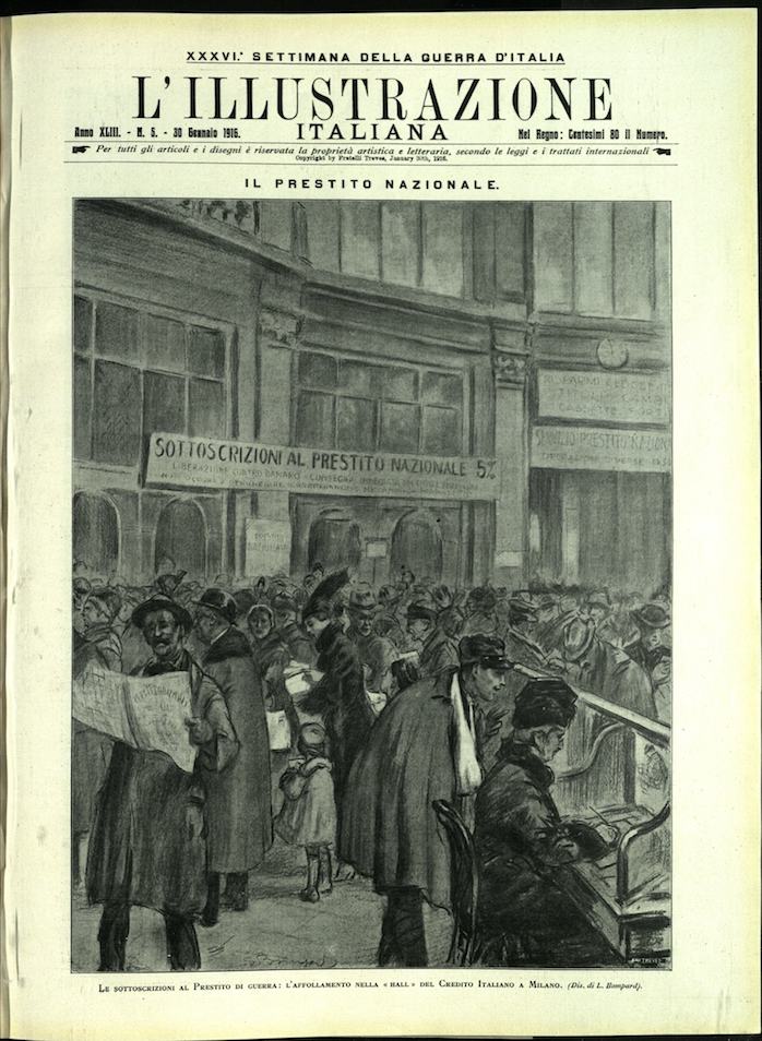 L'ILLUSTRAZIONE ITALIANA. 30 Gennaio 1916. Anno XLIII - N. 5.