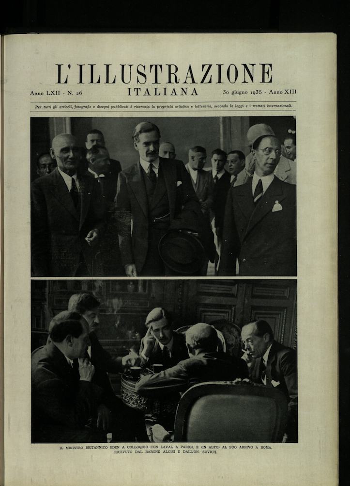 L'ILLUSTRAZIONE ITALIANA. 30 Giugno 1935. Anno 62 - N. 26.