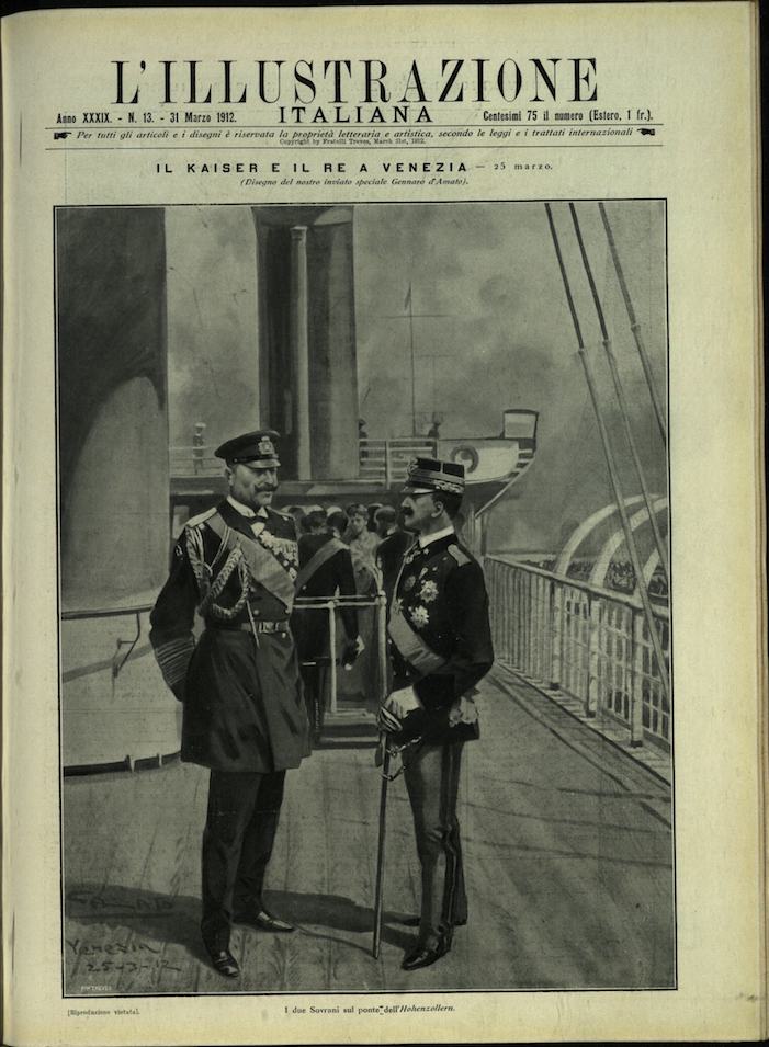 L'ILLUSTRAZIONE ITALIANA. 31 Marzo 1912. Anno XXXIX - N. 13.