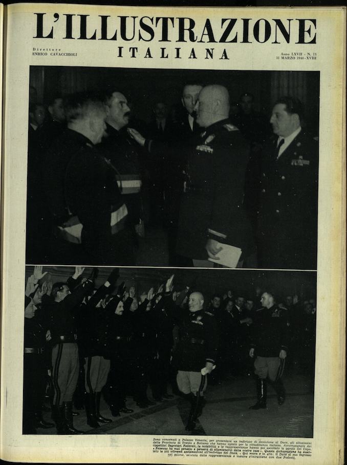L'ILLUSTRAZIONE ITALIANA 31 Marzo 1940 Anno 67 - N. 13