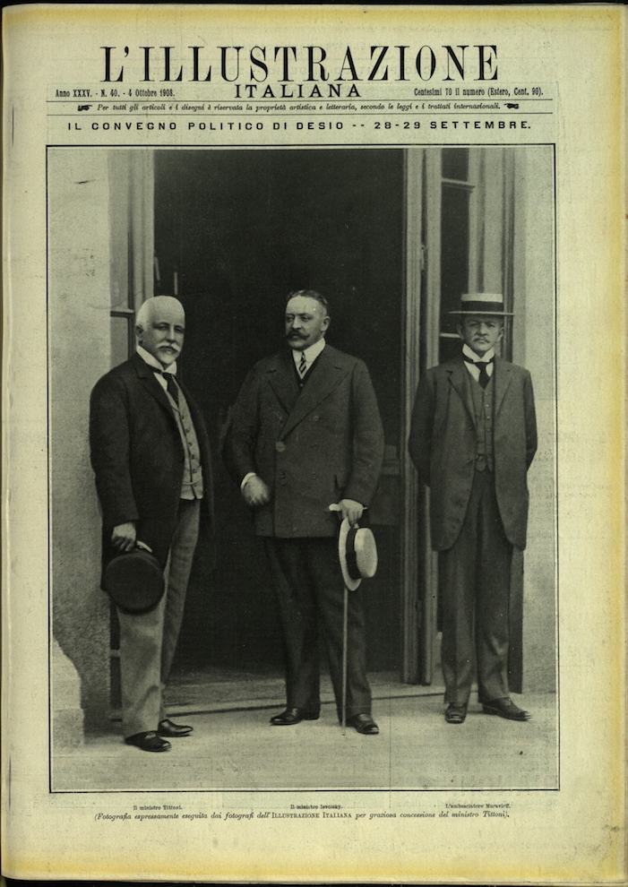 L'ILLUSTRAZIONE ITALIANA. 4 Ottobre 1908. Anno XXXV - N. 40.