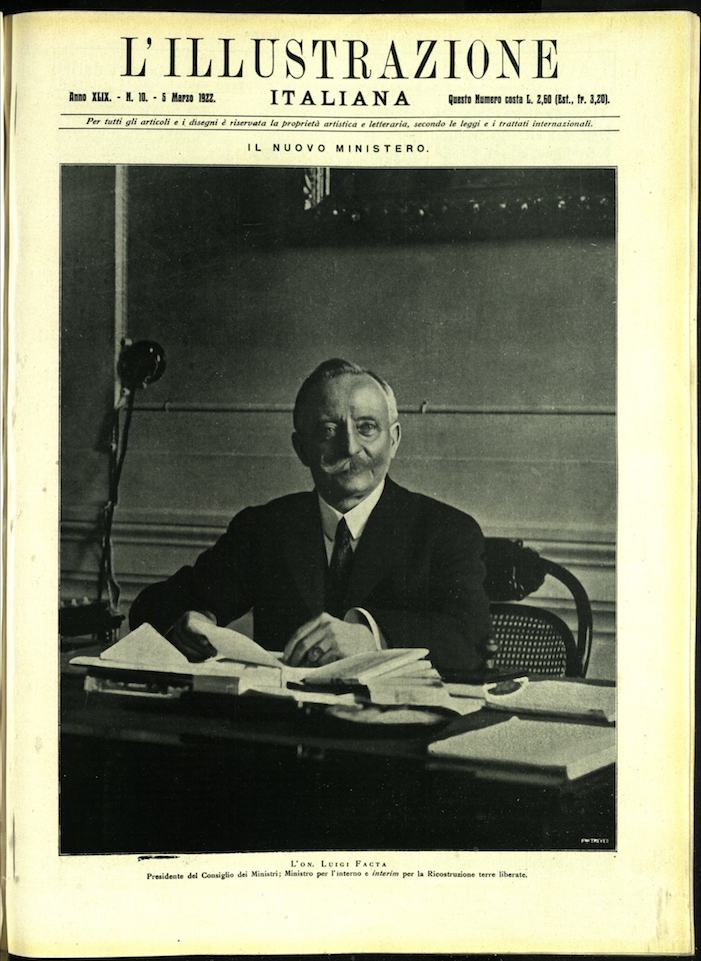 L'ILLUSTRAZIONE ITALIANA. 5 Marzo 1922. Anno XLIX - N. 10.