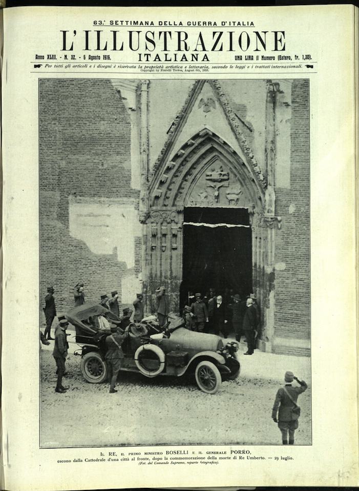 L'ILLUSTRAZIONE ITALIANA. 6 Agosto 1916. Anno XLIII - N. 32.