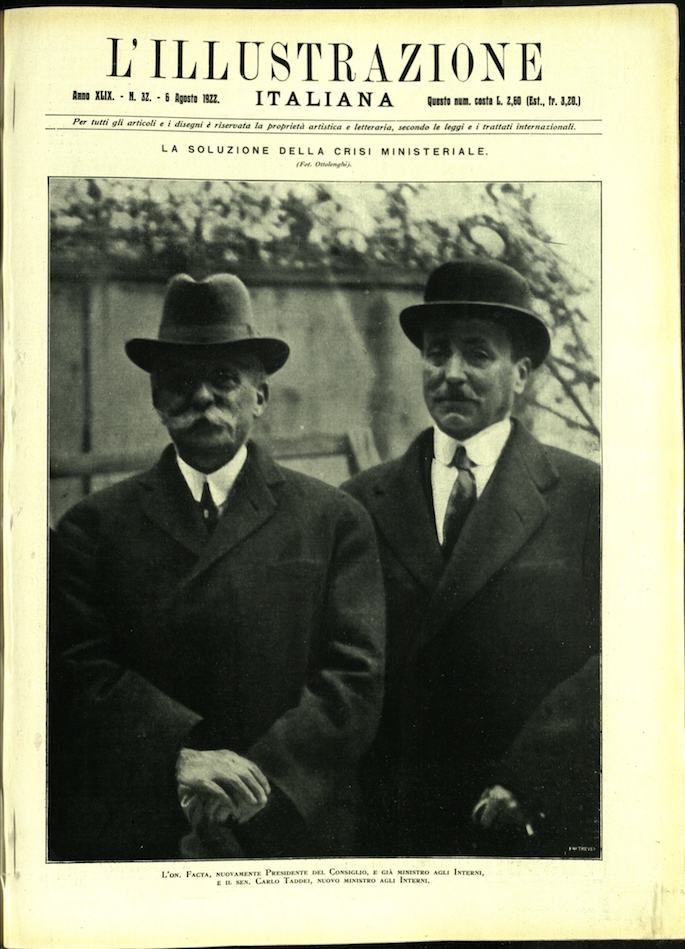 L'ILLUSTRAZIONE ITALIANA. 6 Agosto 1922. Anno XLIX - N. 32.