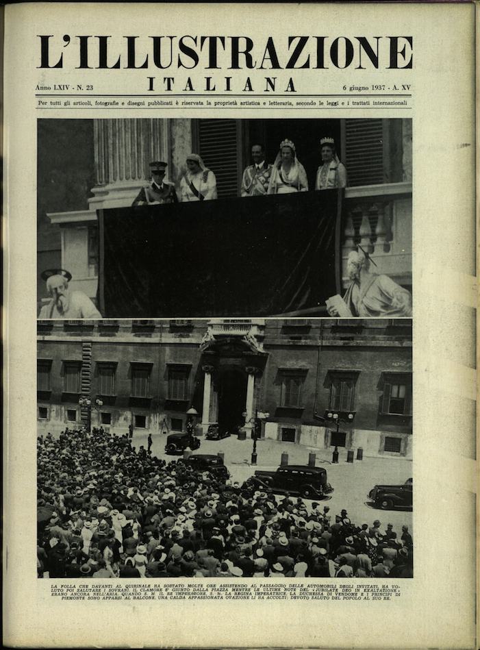 L'ILLUSTRAZIONE ITALIANA. 6 Giugno 1937. Anno 64 - N. 23.