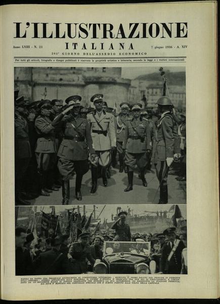 L'ILLUSTRAZIONE ITALIANA. 7 Giugno 1936. Anno 63 - N. 23.