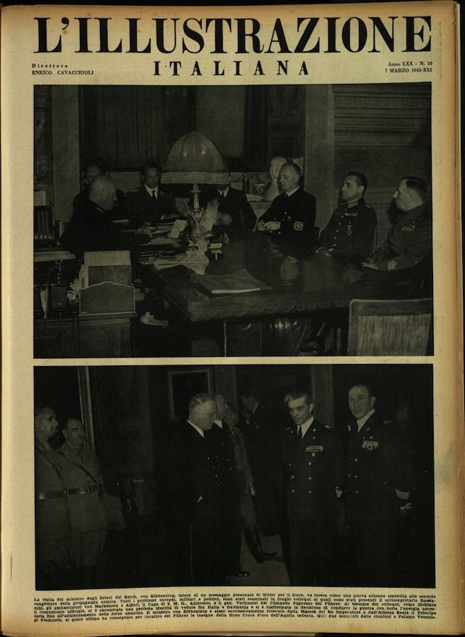 L'ILLUSTRAZIONE ITALIANA. 7 Marzo 1943. Anno 70 - N. 10.