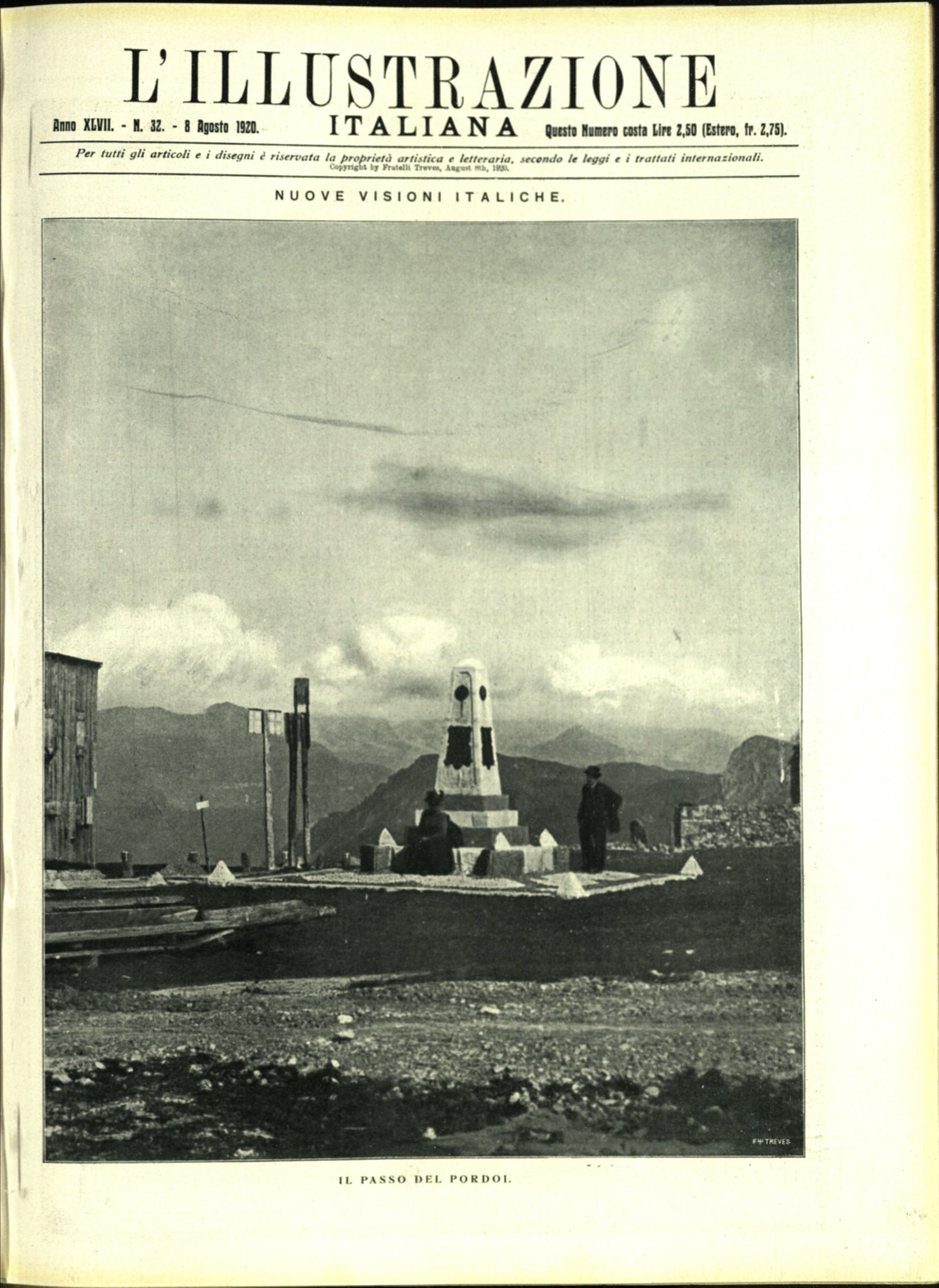 L'ILLUSTRAZIONE ITALIANA. 8 Agosto 1920. Anno XLVII - N. 32.
