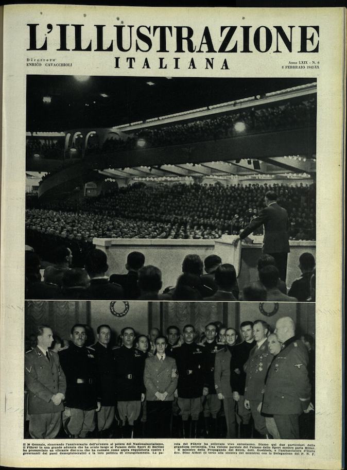 L'ILLUSTRAZIONE ITALIANA. 8 Febbraio 1942. Anno 69 - N. 6.