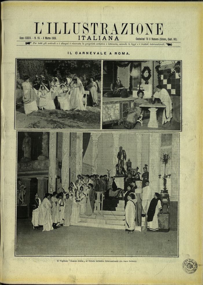 L'ILLUSTRAZIONE ITALIANA. 8 Marzo 1908. Anno XXXV - N. 10.