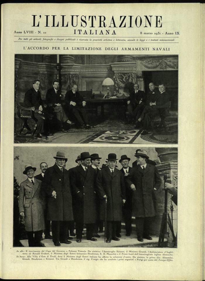 L'ILLUSTRAZIONE ITALIANA. 8 Marzo 1931. Anno 58 - N. 10.