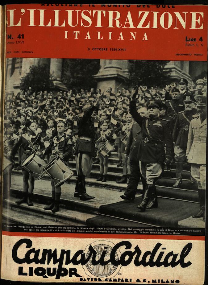 L'ILLUSTRAZIONE ITALIANA. 8 Ottobre 1939. Anno 66 - N. 41.