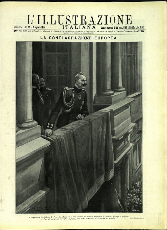 L'ILLUSTRAZIONE ITALIANA. 9 Agosto 1914. Anno XLI - N. 32.