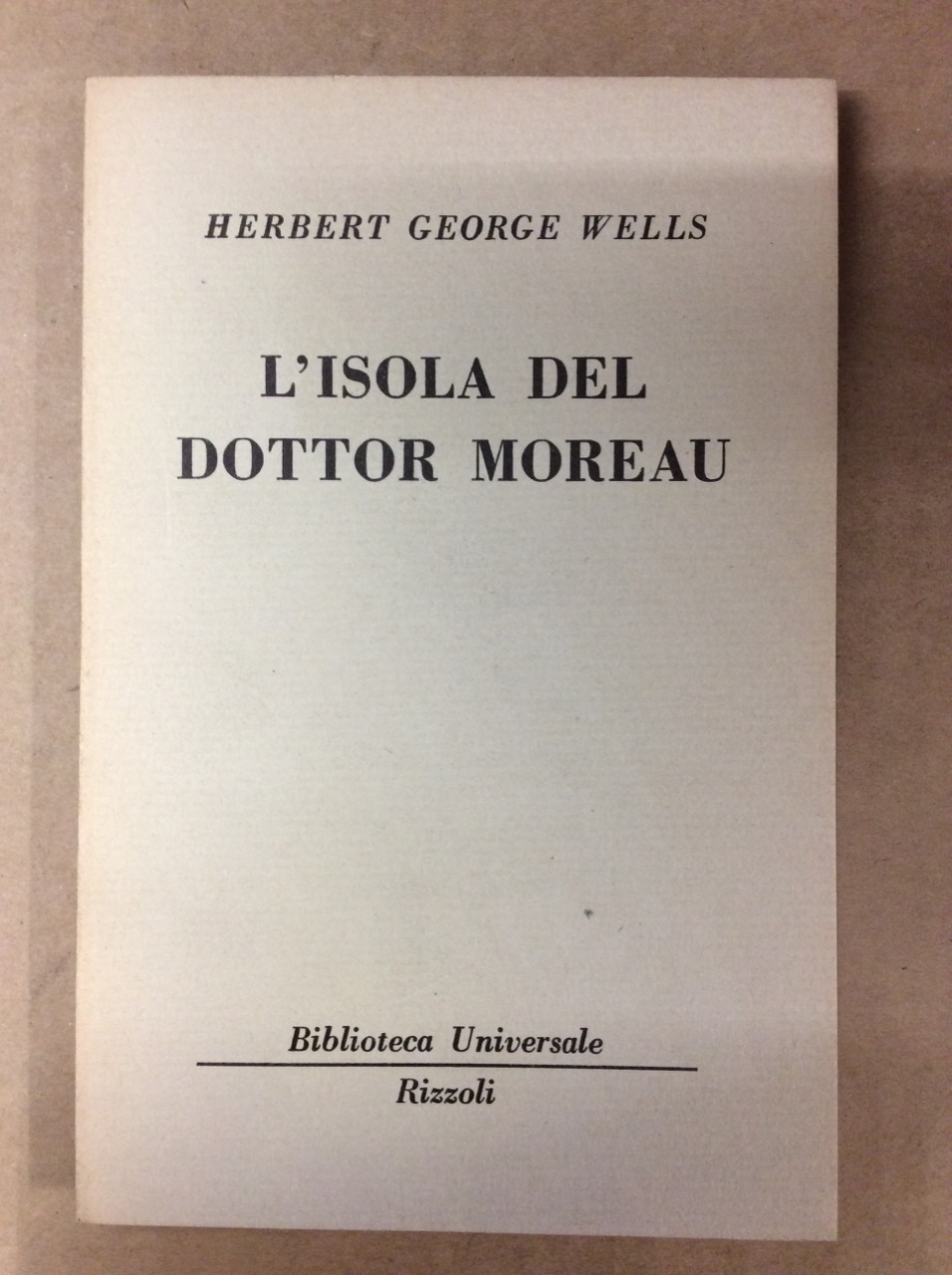 L'ISOLA DEL DOTTOR MOREAU.
