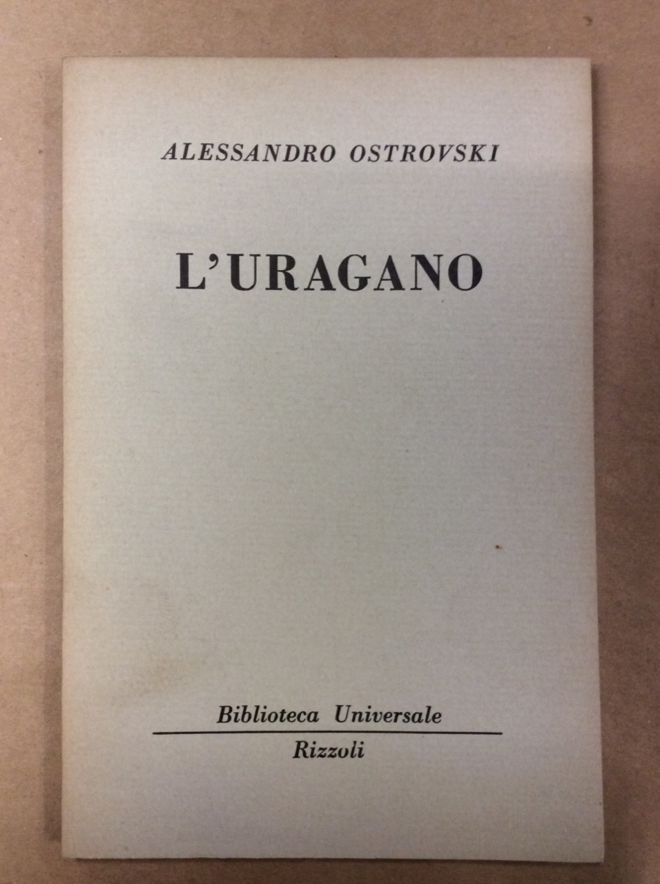 L'URAGANO.