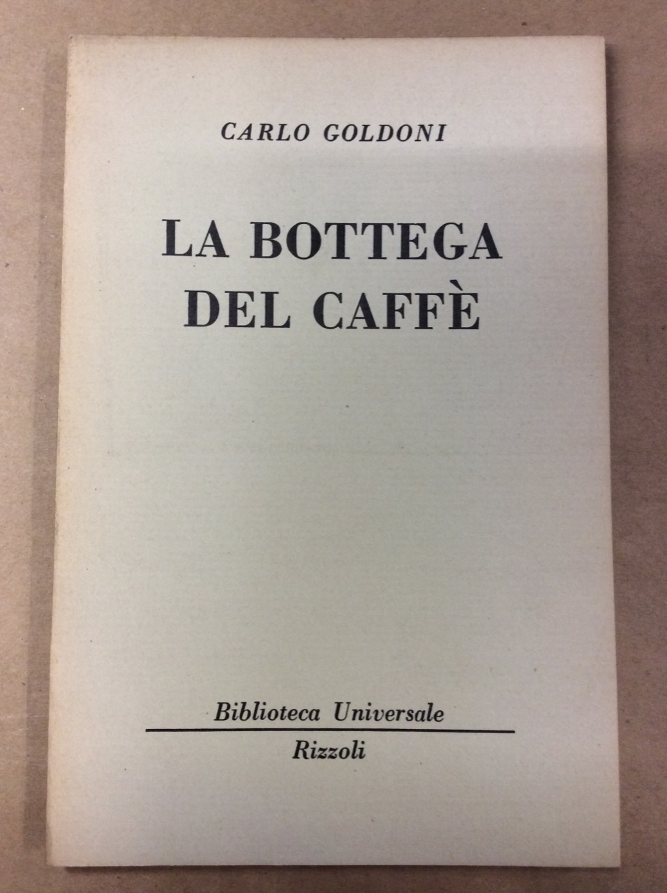 LA BOTTEGA DEL CAFFE'.