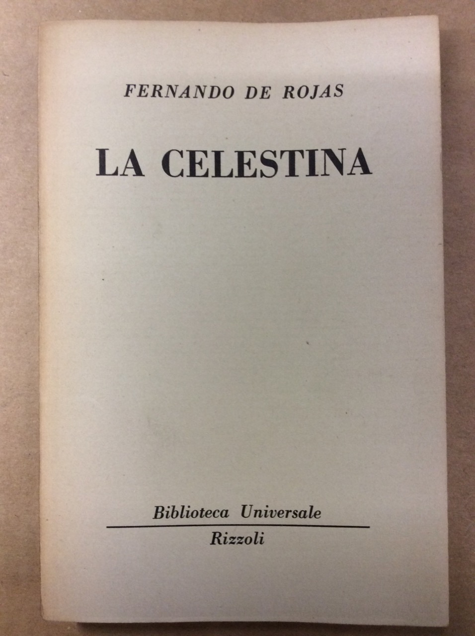 LA CELESTINA.