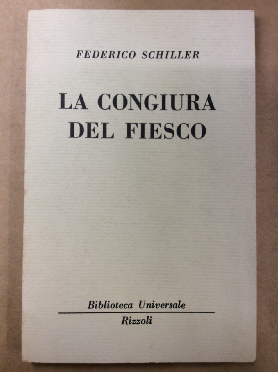 LA CONGIURA DEL FIESCO.