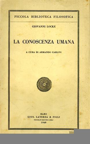 LA CONOSCENZA UMANA.